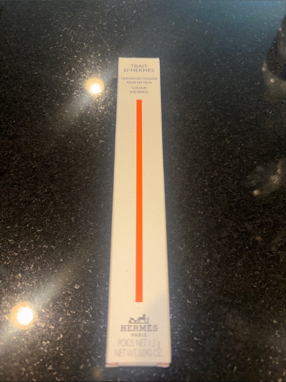 HERMES BEAUTY Eye Pencil (Trait d') IN 73 Marron Glacé Nacre